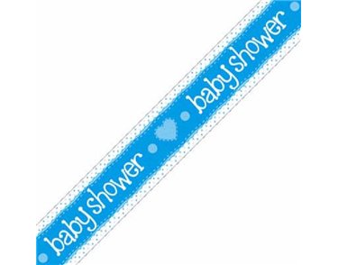 9FT BABY SHOWER BLUE BANNER