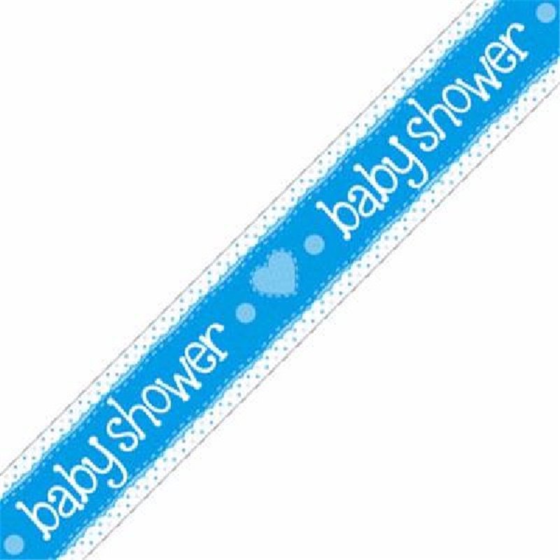 9FT BABY SHOWER BLUE BANNER