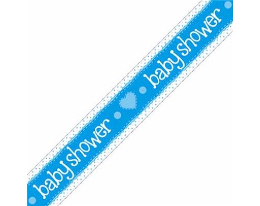9FT BABY SHOWER BLUE BANNER