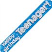 9FT BANNER TEENAGER BLUE