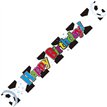 9FT FOOTBALL BIRTHDAY BANNER