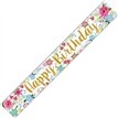 9FT HAPPY BIRTHDAY WALL BANNER