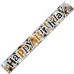 9FT HAPPY BIRTHDAY WALL BANNER