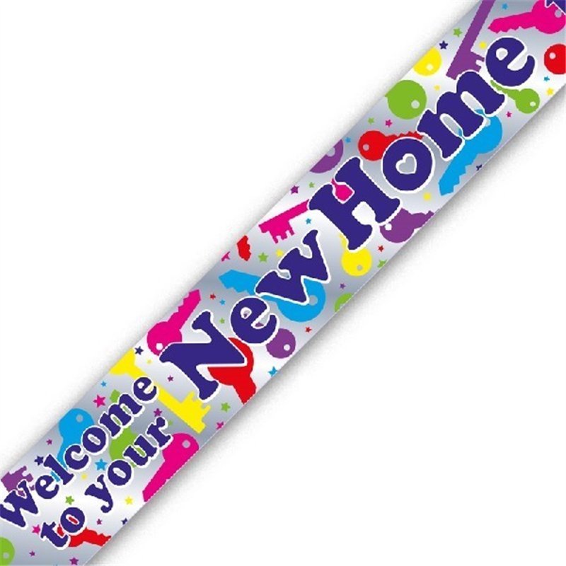 9FT WELCOME TO YOUR NEW HOME BANNER