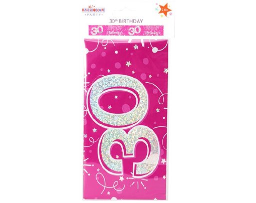 9FT FEMALE 30TH BIRTHDAY BANNER