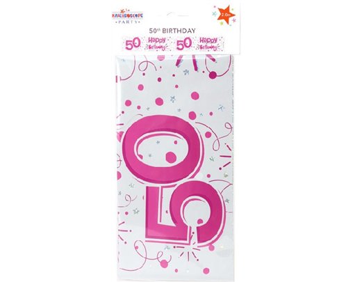 9FT FEMALE 50TH BIRTHDAY BANNER