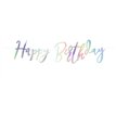 IRIDESCENT HAPPY BIRTHDAY BANNER