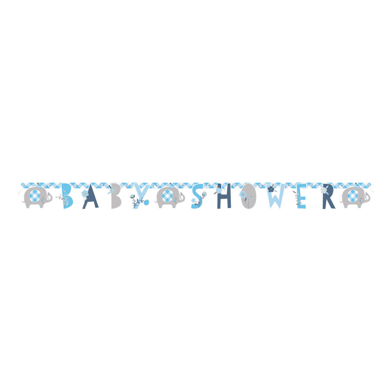 BLUE ELEPHANT JOINTED BANNER