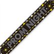 9FT BLACK & GOLD PROM NIGHT BANNER
