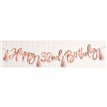 ROSE GOLD ADD-AN-AGE LETTER BANNER KIT