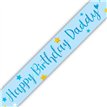 9ft HAPPY BIRTHDAY DADDY BANNER