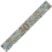 9FT 30TH BIRTHDAY HOLOGRAPHIC BANNER