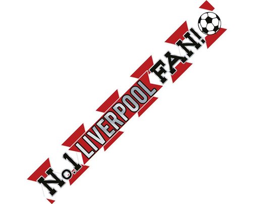 9ft LIVERPOOL FOOTBALL BANNER