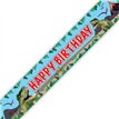 9FT DINOSAUR BIRTHDAY BANNER
