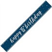 9ft GLITZ BLUE 15TH BIRTHDAY BANNER