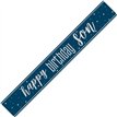 9ft GLITZ BLUE SON FOIL BANNER