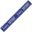 9ft HAPPY BIRTHDAY CONFETTI FOIL BANNER