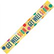 9ft GET WELL SOON FOIL BANNER