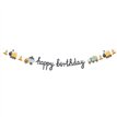 2m CONSTRUCTION VEHICLES HAPPY BIRTHDAY BANNER