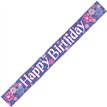 9ft BIRTHDAY BLOSSOM BANNER
