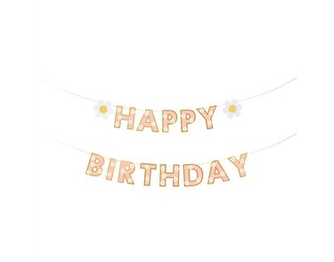 200 x 14.5cm HAPPY BIRTHDAY BANNER
