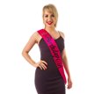 PINK DIAMANTE BIRTHDAY GIRL SASH