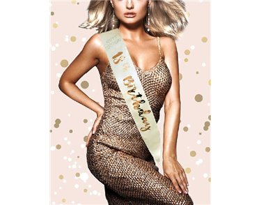 ROSE GOLD 18TH BIRTHDAY SASH