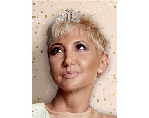 ROSE GOLD 40TH BIRTHDAY TIARA