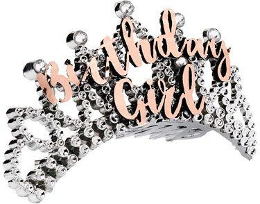 BIRTHDAY GIRL GOLD BOXED BIRTHDAY TIARA