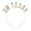30 TODAY GOLD HEADBAND