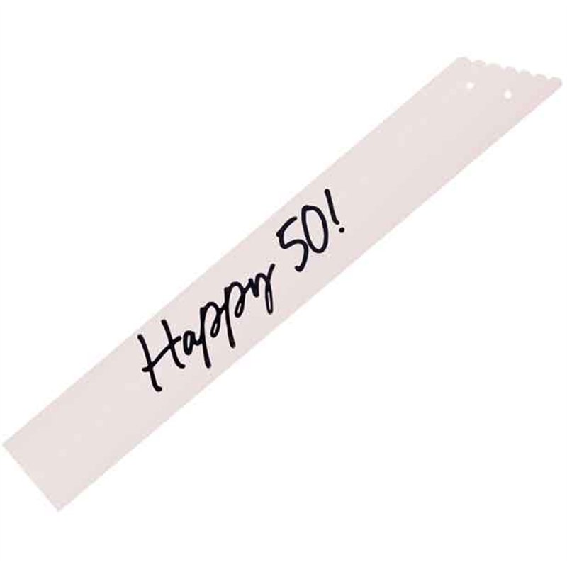 HAPPY 50 CREAM SASH