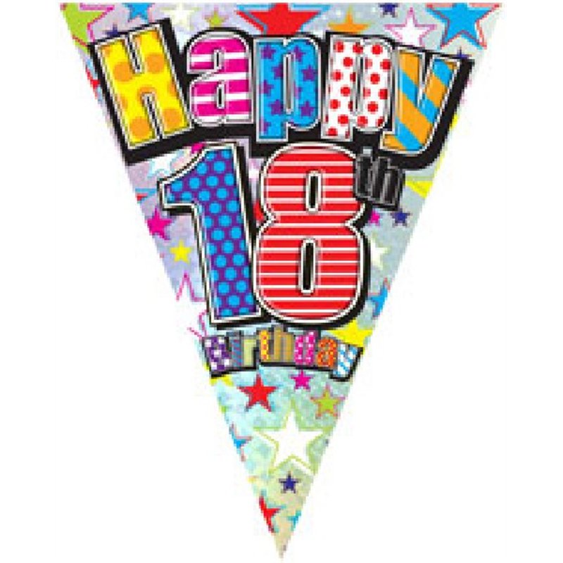 18TH B/DAY BUNTING
