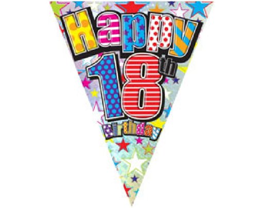 18TH B/DAY BUNTING
