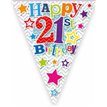 21ST B/DAY BUNTING