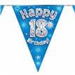 3.9M 18TH BIRTHDAY BLUE BUNTING