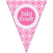 3.9M BABY SHOWER PINK PARTY BUNTING
