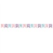 7FT GLITTER MAGIC PRINCESS PENNANT BANNER