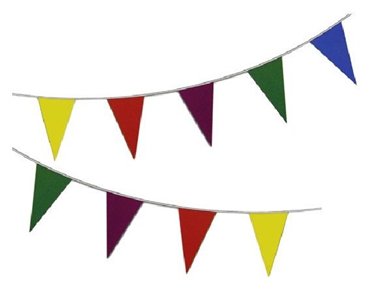 10M TRIANGULAR BUNTING