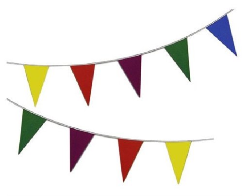 10M TRIANGULAR BUNTING