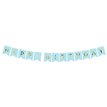 1.75m BLUE HAPPY BIRTHDAY FLAG BANNER