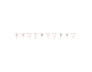 GLITZ ROSE GOLD 13 PENNANT BANNER