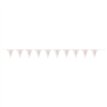 GLITZ ROSE GOLD 13 PENNANT BANNER