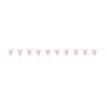 GLITZ ROSE GOLD 60 PENNANT BANNER