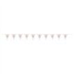 GLITZ ROSE GOLD 80 PENNANT BANNER
