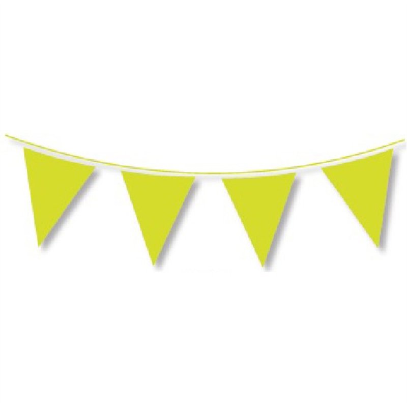 10M REGULAR LIME GREEN BUNTING