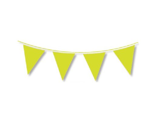 10M REGULAR LIME GREEN BUNTING