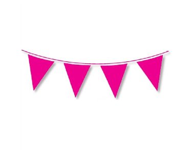 10M REGULAR HOT PINK BUNTING