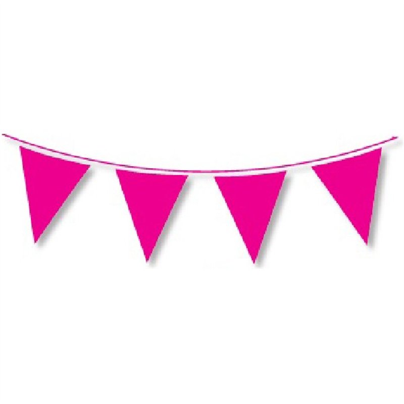 10M REGULAR HOT PINK BUNTING