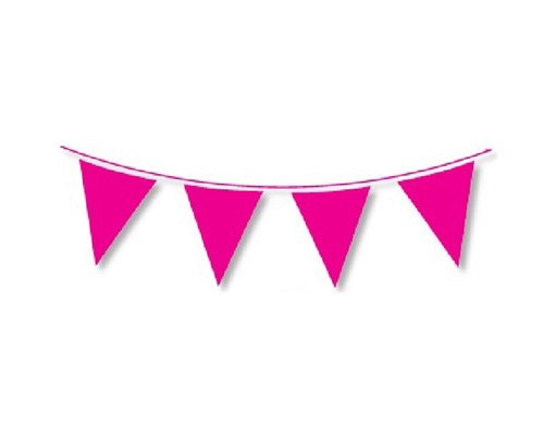 10M REGULAR HOT PINK BUNTING