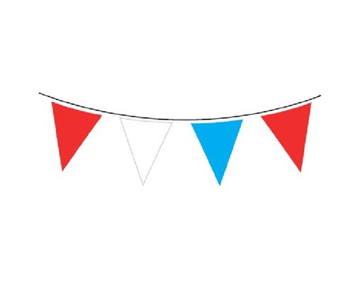 10M GIANT RED/WHITE/BLUE BUNTING